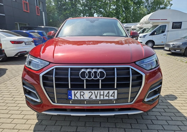 Audi Q5 cena 147000 przebieg: 50480, rok produkcji 2021 z Skawina małe 631